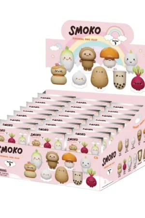 SMOKO - Series 1 - 3D Foam Bag Clip (Display 24 Pcs) Rechtstreeks Van De Fabrikant