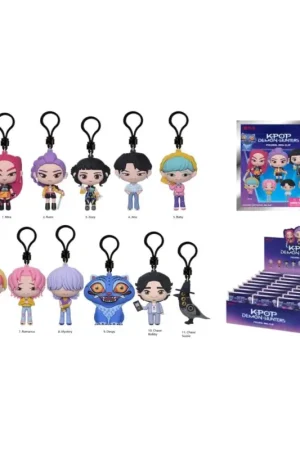 Nu Kopen KPOP DEMON HUNTERS - Series 1 - 3D Foam Bag Clip (Display 24 Pcs)