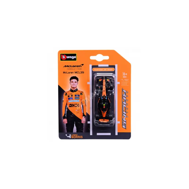 Must-Have Mclaren f1 mcl39 team mclaren 4 lando norris 2025 (blister) Miniatuur