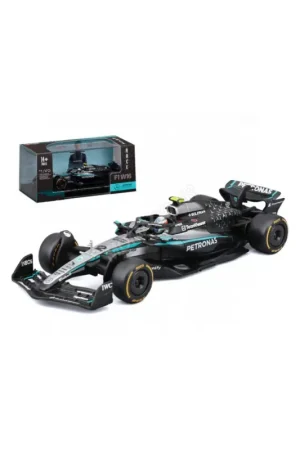 Mercedes gp f1 w16 team amg petronas motorsport 12 andrea kimi antonelli 2025 (premium packaging with helmet) Direct Verzonden