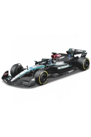 Op = Op Mercedes gp f1 w15 eq performance team amg petronas motorsport 63 george russell 2024 (premium packaging with helmet)