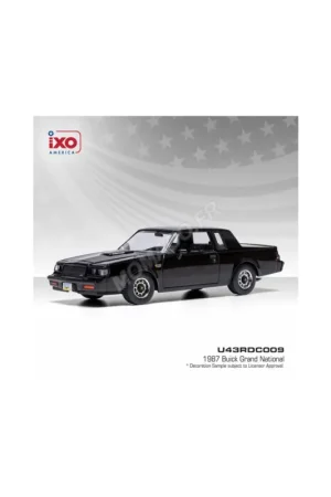 Must-Have Buick grand national 1987 black Miniatuur