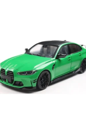 Weekendaanbieding Solido 1814302 bmw m3 performance parts signal green uni 2024 1/18 Miniatuur