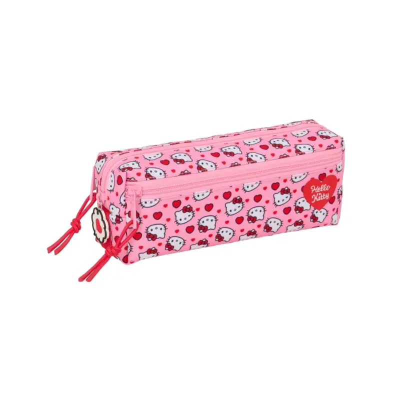 HELLO KITTY - Rectangular Triple Pencil Case Must-Have