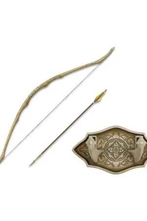 Meest Verkocht The Lord of the Rings replica 1/1 scale Legolas Lothlorien's bow with arrow, 97 cm