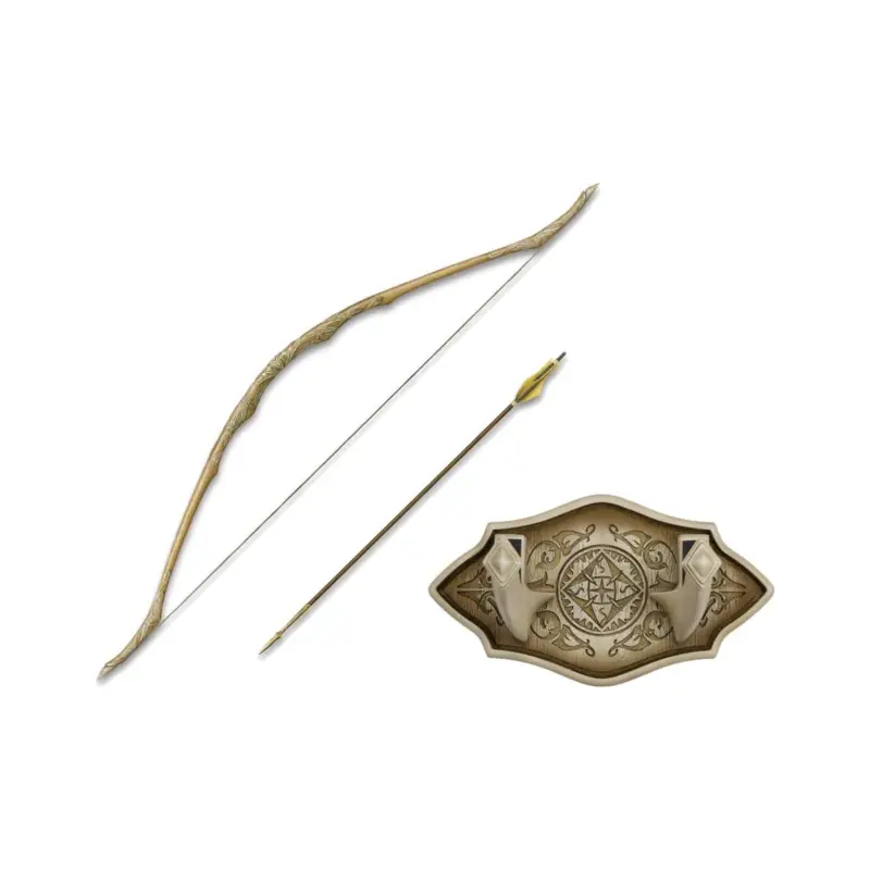 Meest Verkocht The Lord of the Rings replica 1/1 scale Legolas Lothlorien's bow with arrow, 97 cm