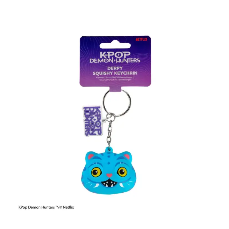 Kpop Demon Hunters Derpy Squishy Keychain Meest Verkocht