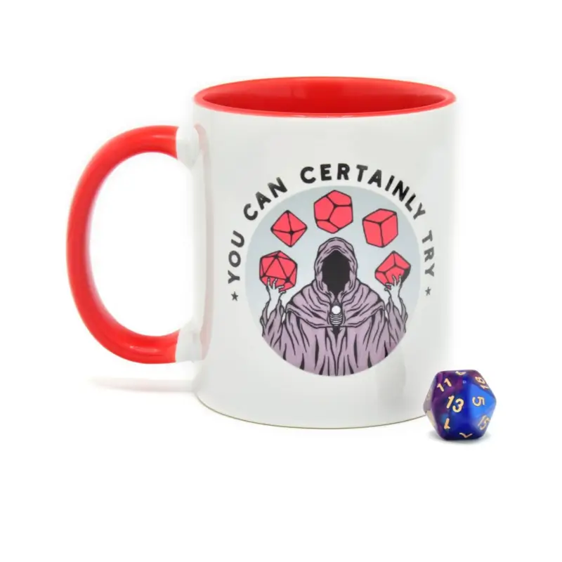 Glassstaff mug pack with D20 dice You can certainly try Lage Kosten