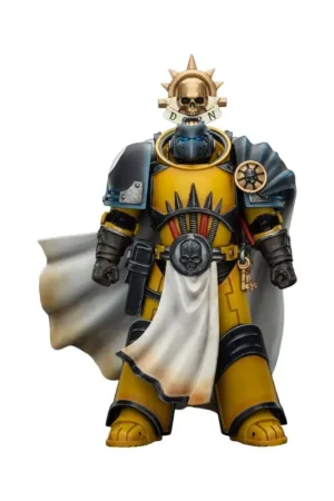 Warhammer Imperial Fists Figure Librarian Consulwith Force Ax and Bolt Pistol 12 cm Voordeelprijs