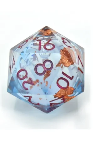 Tijdelijk Beschikbaar CritStones D20 Liquid Core Seraphic Reverie Dice 3cm
