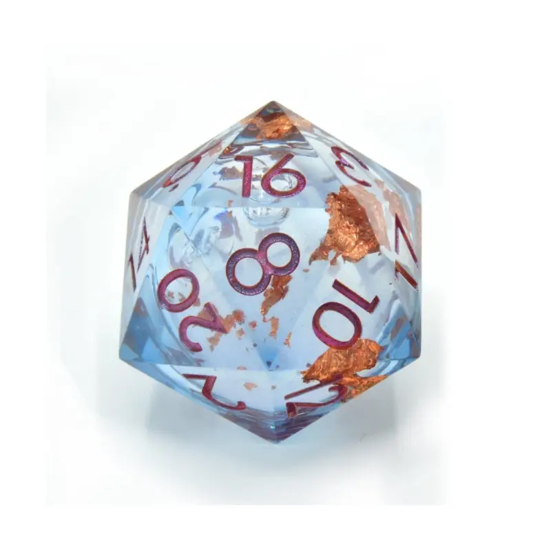 Tijdelijk Beschikbaar CritStones D20 Liquid Core Seraphic Reverie Dice 3cm