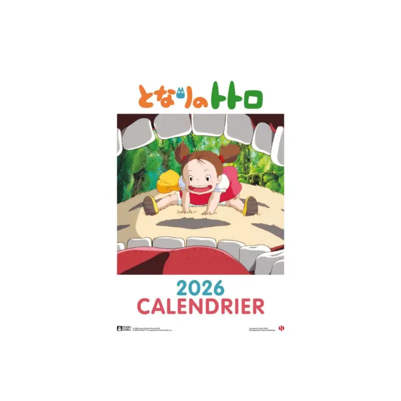 Bestel Nu My Neighbor Totoro 2026 Calendar *FRENCH*
