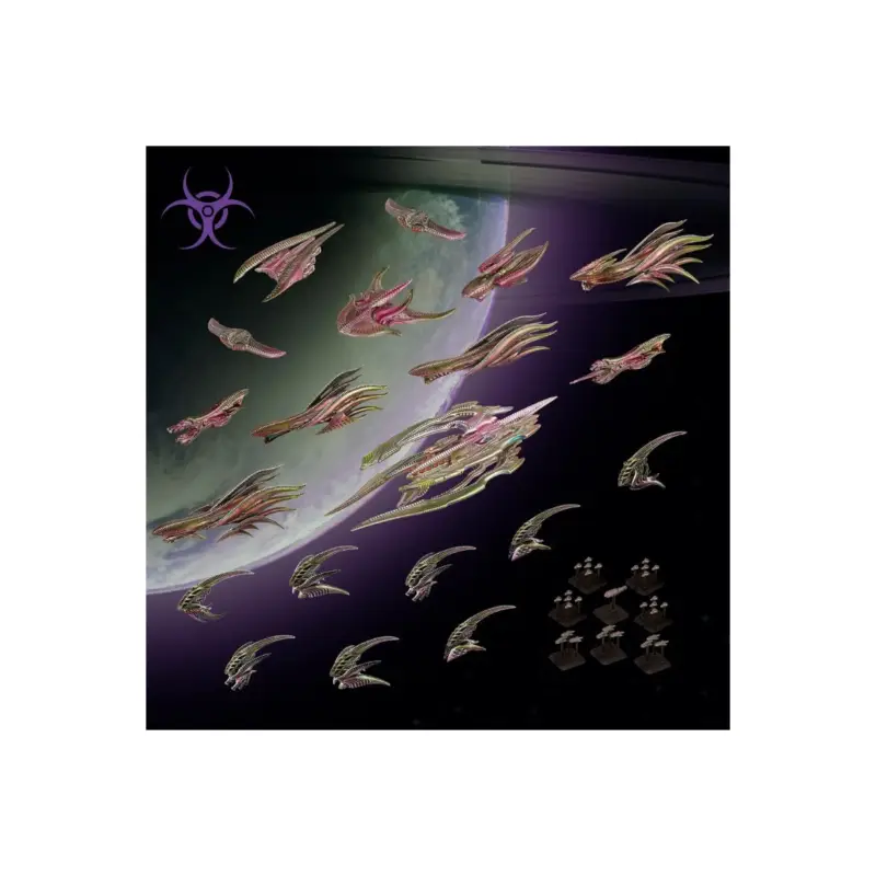 Meest Verkocht Dropfleet Commander - Scourge Battlefleet Figuurtje