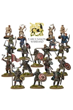 Premium Victix Miniatures - Early Saxon Warband Figuurtje