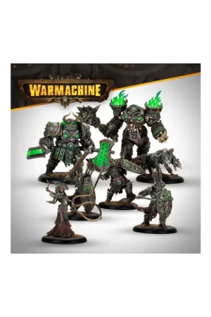 Laatste Versie Warmachine - Orgoth Graveborn Command Frame Figuurtje