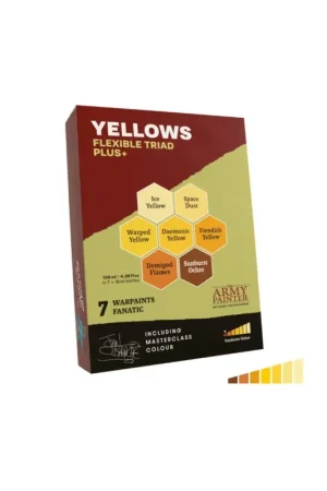 Army painter - Yellows Flexible Triad PLUS+ Acrylverf Actieprijs