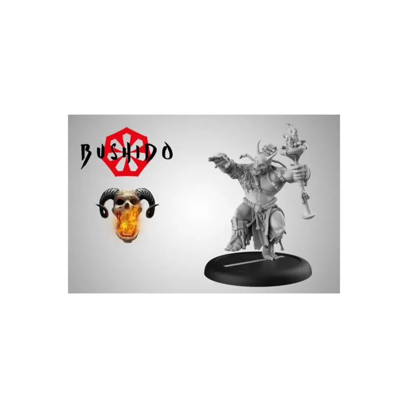 Bushido - Merlek Oni-Sho Shaman (FR + ENG) Figuurtje Direct Verzonden