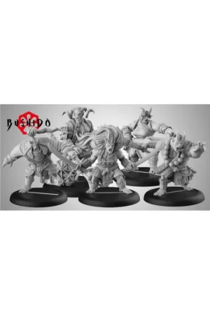 Bushido - Thematic Troop - Circle of Fire (FR + ENG) Figuurtje Snelle Levering