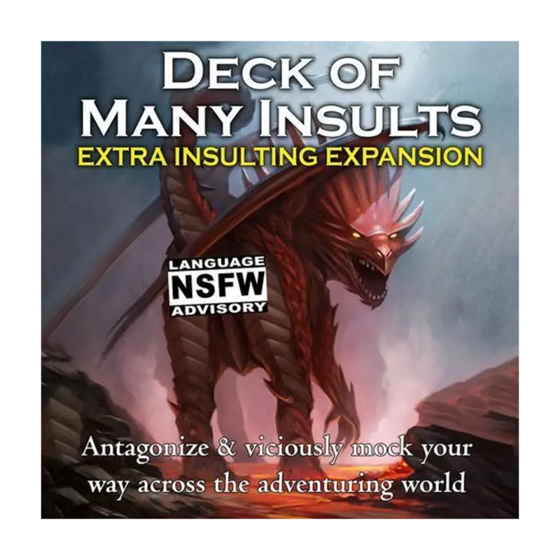 Extra Insulting Expansion Deck of Many Insults Superprijs