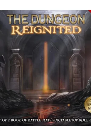 The Dungeon ReignitedSet of 2 Books of Battle Mats Premium