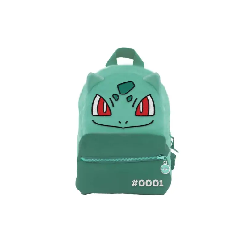 Korting POKEMON - Bulbasaur - Fluffy Backpack '30x23x12cm'