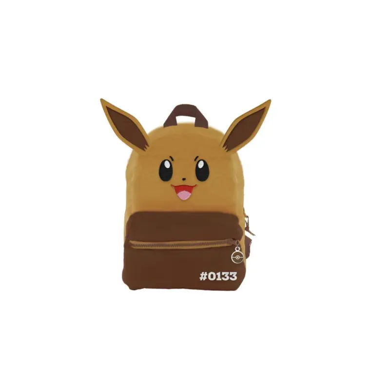 POKEMON - Eevee - Fluffy Backpack '30x23x12cm' Shop Nu