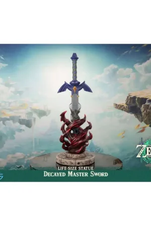Betaalbaar Legend Of Zelda Tears Of The Kingdom Decayed Master Sword Life-size Statue