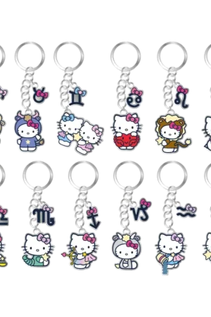 HELLO KITTY - Keyring (Display 12 Pcs) Koopje