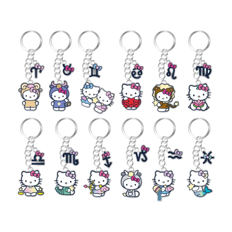 HELLO KITTY - Keyring (Display 12 Pcs) Koopje