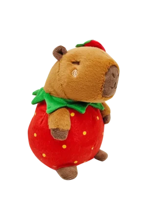 Goedkoop HUG A CAPYBARA - Capybara Strawberry - Soft toy 23cm
