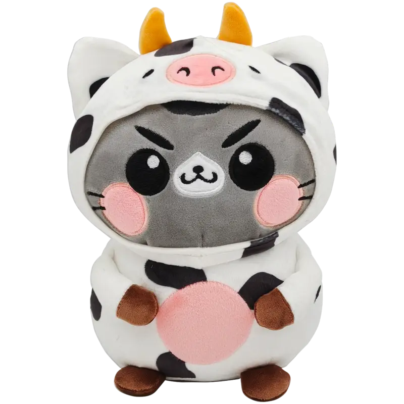 Favoriet FUNNY CATS - Cow - Plush 21cm