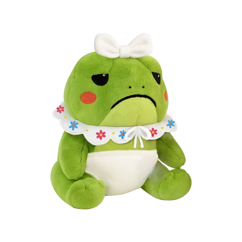 Laatste Kans FROWNY FROGS - Baby - Plush 25cm