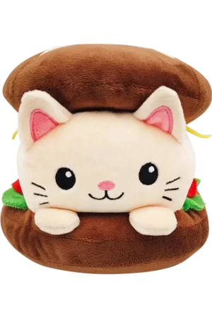 PLUSH WORLD - Chestnut Bread Cat - 23cm Plush Express Levering