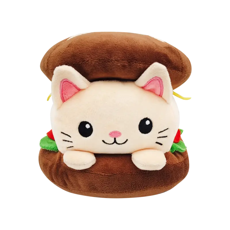 PLUSH WORLD - Chestnut Bread Cat - 23cm Plush Express Levering
