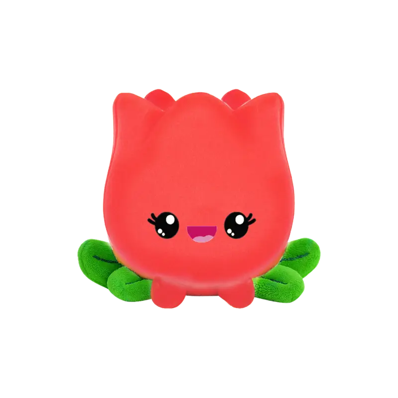 PLUSH WORLD - Yummis Flowers Tulip - Soft toy 23cm Beperkt Aanbod