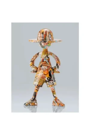 Alleen Vandaag One Piece - Luffy ArtCanvas 1/8 - 1000 Logs Anniversary Edition Luffy Figuurtje