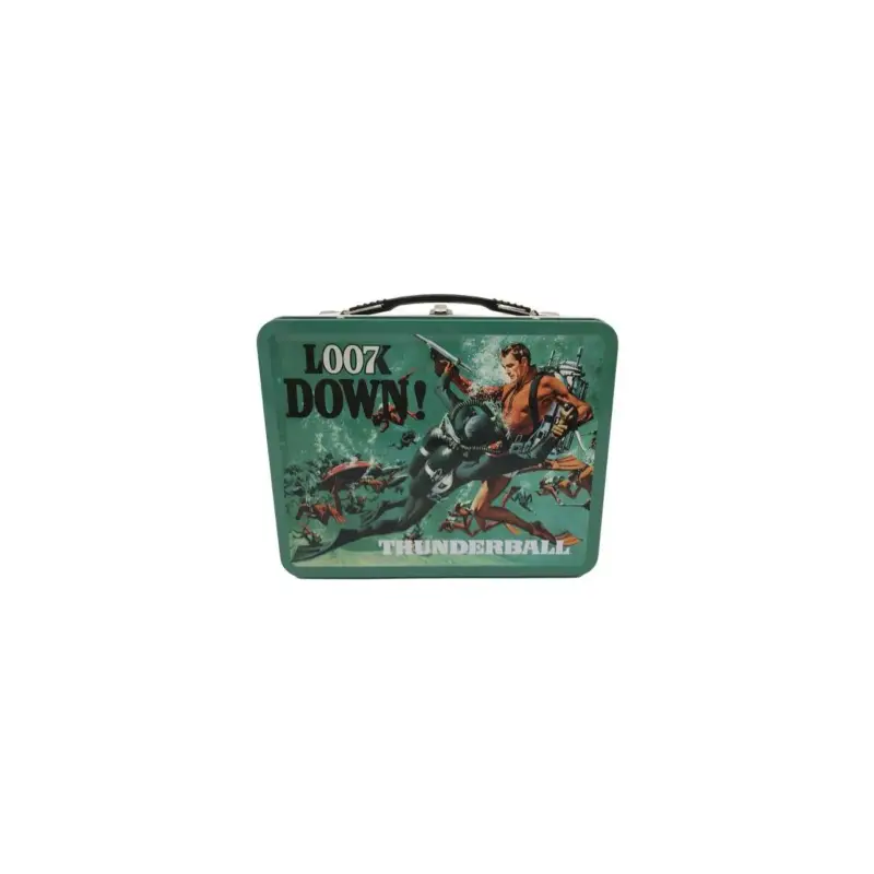 James Bond Thunderball Tin Tote Tijdelijk Beschikbaar