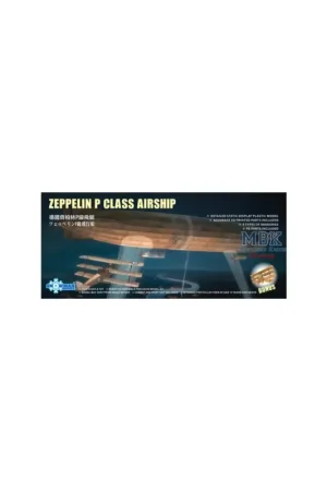 Gecertificeerd Zeppelin P Class Airship w/3D printed N500