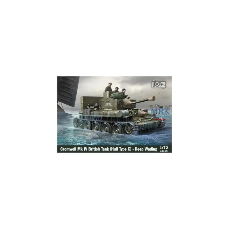 Cromwell Mk.IV (Hull Type C) Deep Wading Schaalmodel Snelle Levering