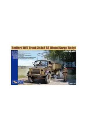 Populair Bedford OYD Truck 3t 4x2 GS (Metal Cargo Body) Schaalmodel