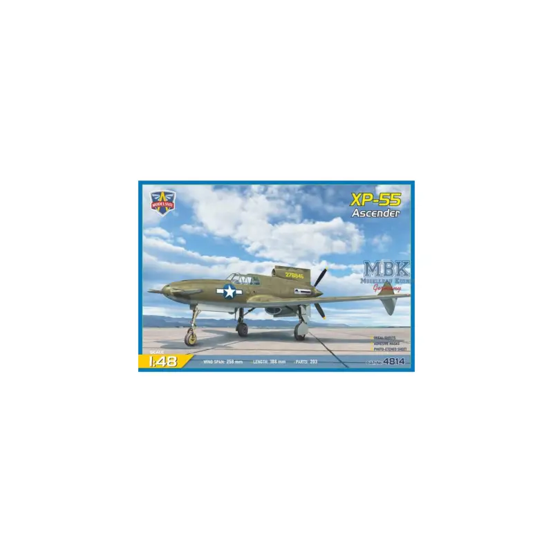 Beste Prijs XP-55 Ascender (1st prototype) Schaalmodel