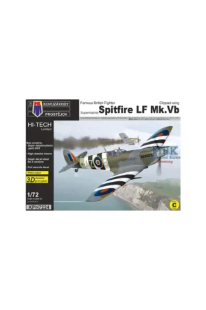 Finale Uitverkoop Supermarine Spitfire LF Mk.Vb „Clipped wing“ Schaalmodel