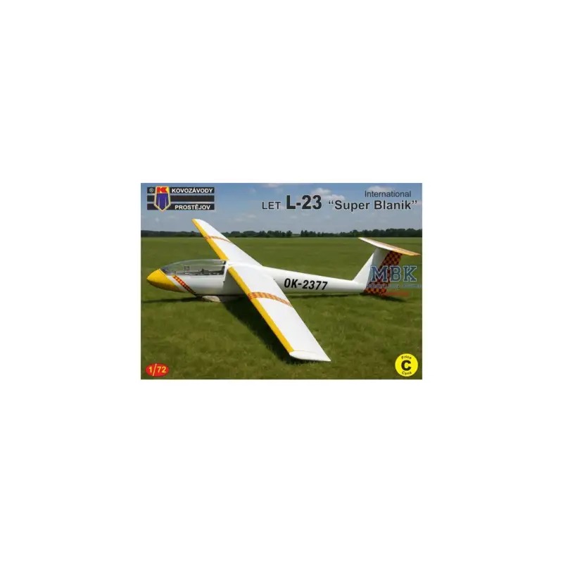 Alleen Vandaag Let L-23 Super Blaník „International" Schaalmodel