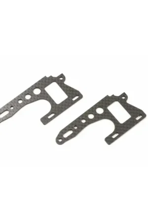 Speciale Aanbieding Kyosho Optima Front Side Plates (2) - Carbon