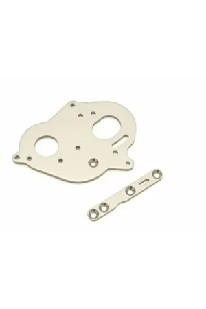 Kyosho Ultima engine plate - Silver Beperkt Aanbod