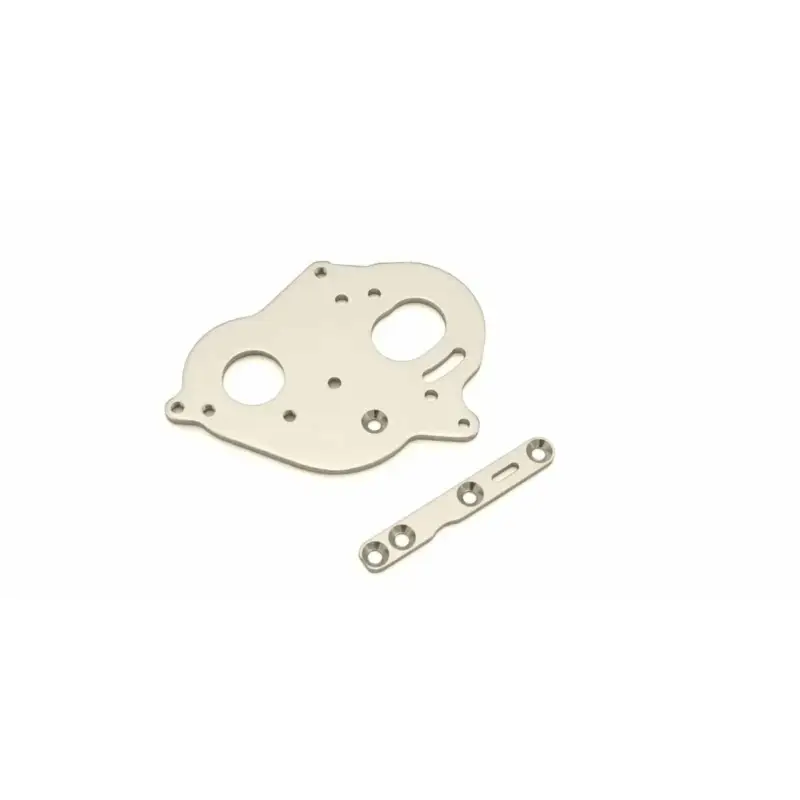 Kyosho Ultima engine plate - Silver Beperkt Aanbod