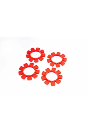 Gereduceerde Prijs Koswork UFO Tire Bands for 1:8 Buggy Tires (4) Red