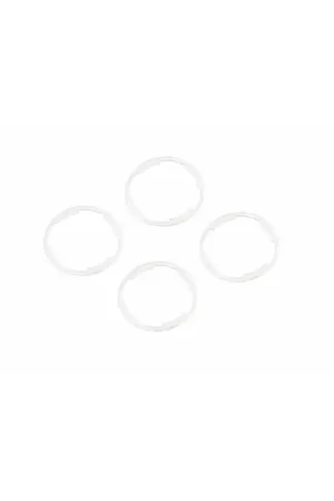 Aanbieding M2 Nylstop Alu Kyosho Mini-Z wheel nuts (8) Silver
