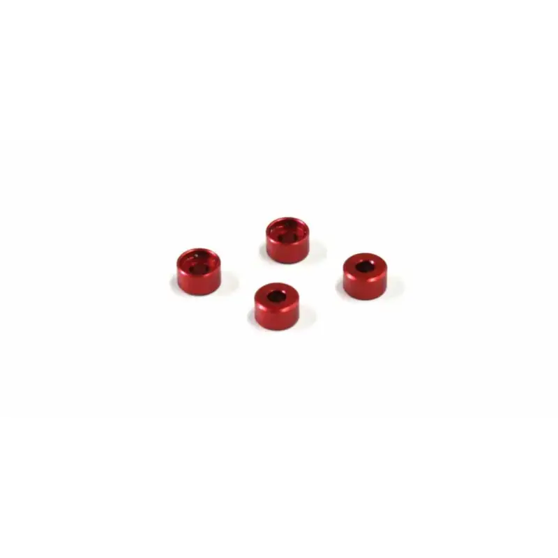 Koop Vandaag Aluminum rings for Kyosho Mini-Z MR03 MZW418 2.5mm (4) Blue