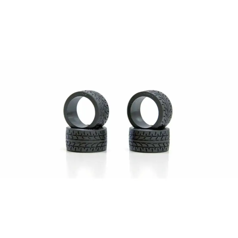 Hoge Kwaliteit Kyosho Mini-Z Radial 10 Shore Tires (4) - Wide